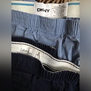 Calvin Klein and DKNY Men’s  Boxers Bundle of 2 Pair